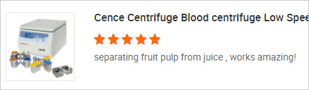 Cence Centrifuge Blood Centrifuge Low Speed